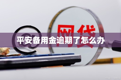 平安备用金逾期了怎么办