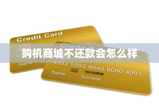 购机商城不还款会怎么样
