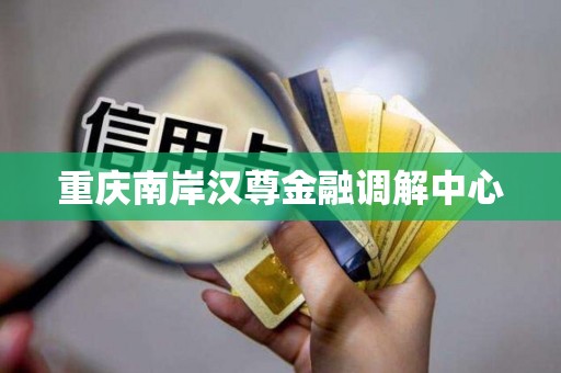 重庆南岸汉尊金融调解中心