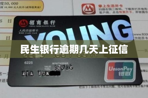 民生银行逾期几天上征信