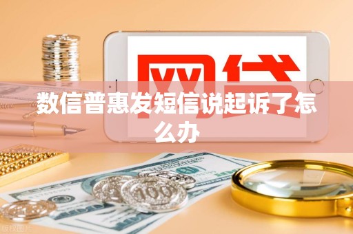 数信普惠发短信说起诉了怎么办