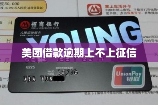 美团借款逾期上不上征信