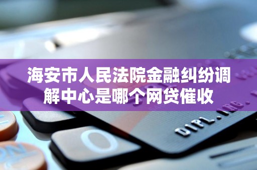 海安市人民法院金融纠纷调解中心是哪个网贷催收
