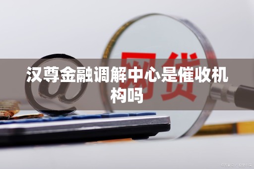 汉尊金融调解中心是催收机构吗