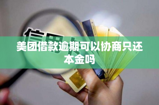 美团借款逾期可以协商只还本金吗
