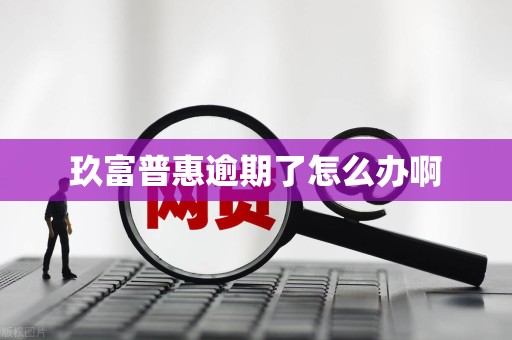 玖富普惠逾期了怎么办啊