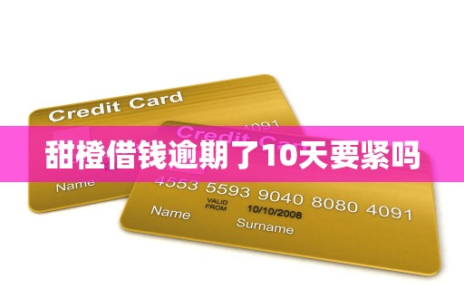 甜橙借钱逾期了10天要紧吗