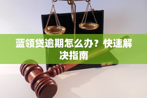 蓝领贷逾期怎么办？快速解决指南