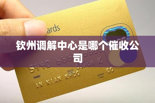 钦州调解中心是哪个催收公司