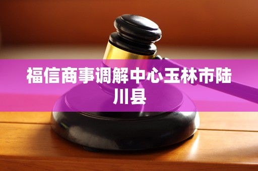 福信商事调解中心玉林市陆川县