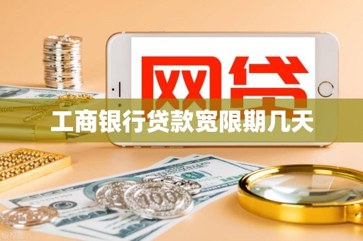 工商银行贷款宽限期几天