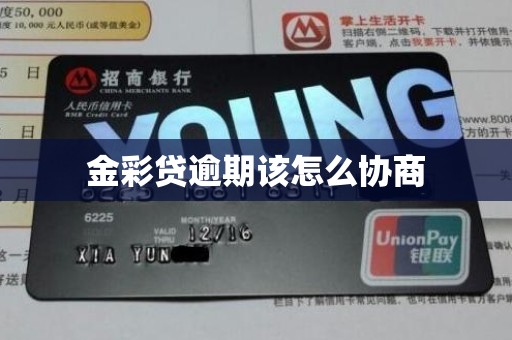 详细阅读:金彩贷逾期该怎么协商 金彩贷逾期该怎么协商