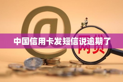中国信用卡发短信说逾期了