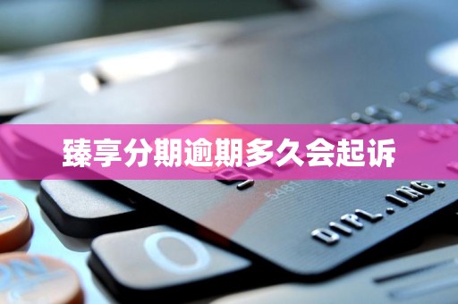 臻享分期逾期多久会起诉