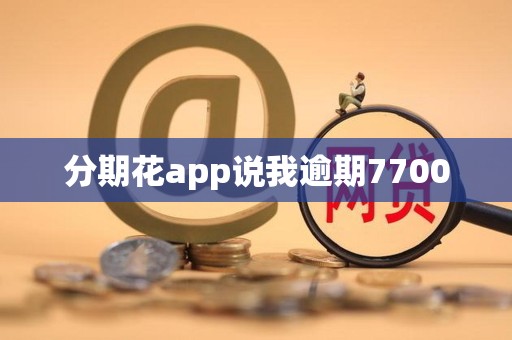 分期花app说我逾期7700