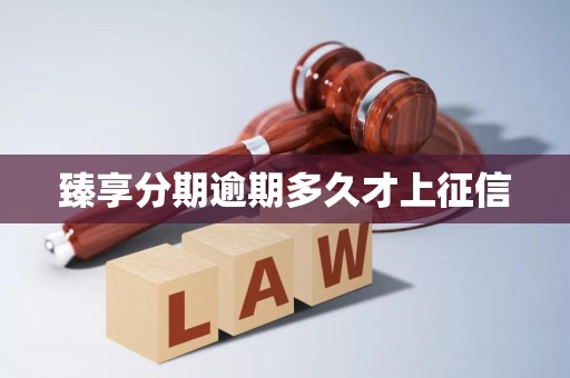 臻享分期逾期多久才上征信