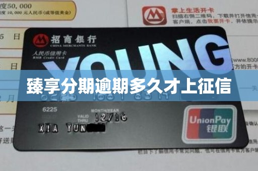 臻享分期逾期多久才上征信