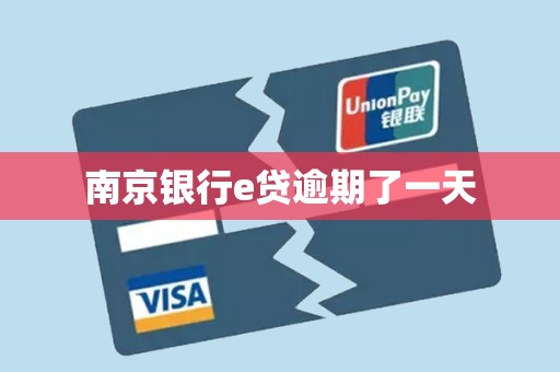 南京银行e贷逾期了一天