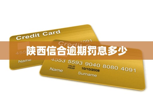 陕西信合逾期罚息多少